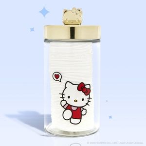 Hello Kitty Cotton Pad Jar